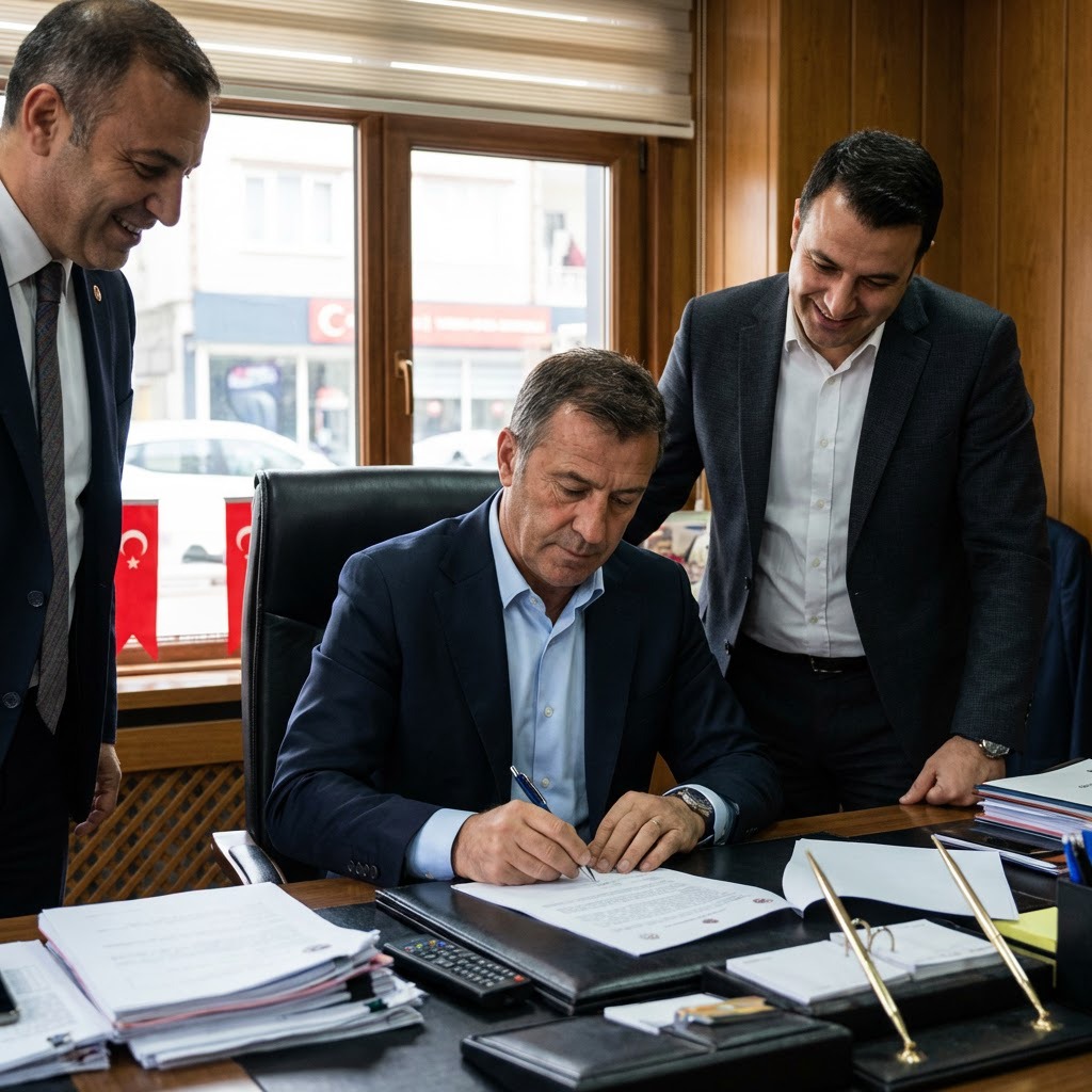 Yeni Teknik Direktörümüz İmzayı Attı